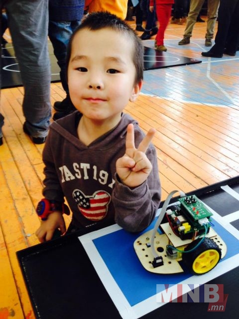 Тэмцээний хамгийн бяцхан оролцогч 4 настай Х.Билгүүн