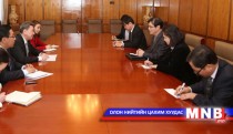 Minister L.Bold receives delegates from the republic of Korea