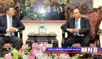 Deputy minister D.Gankhuyag working in Vietnam