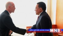 Ambassador of Canada Pays a Courtesy Call on President Elbegdorj