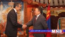 Prime minister of Kyrsyz in Mongolia