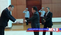 Ambassador of Belarus Handed Credentials 