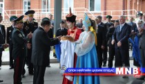 Federal Security Service Office in Kyakhta Town Awarded the Order of Military Merit of Mongolia