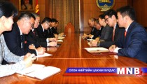 Chief of Staff P.Tsagaan Met With Representatives of Korean Central News Agency