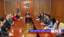 President Elbegdorj Received Representatives from the Massachusetts Institute of Technology
