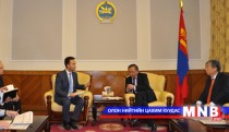 Chief of Staff P.Tsagaan Meets Representatives from the Swiss Agency for Development and Cooperation