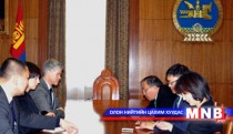 Chief of Staff P.Tsagaan Meets Regional Director of World Organization for Animal Health 