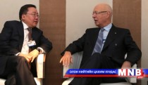 President Meets With Professor Klaus Schwab