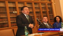 Монгол Улсын Ерөнхийлөгч Ц.Элбэгдорж Карлын их сургуульд зочлов
