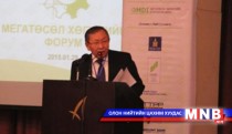 Chief of Staff P.Tsagaan Attended the Mega Project Development Forum