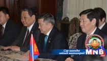 Z.Enkhbold meets Speaker of House of Representatives