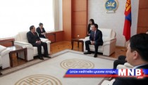President Receives Ambassador of Laos to Mongolia 