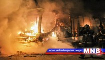Автобус шатааж долоон хүний аминд хүрчээ