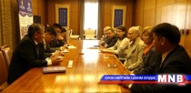 Chief of Staff P.Tsagaan Met with Russian Mongolists