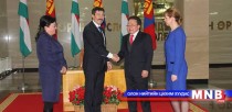 Ерөнхийлөгч Ц.Элбэгдорж Унгарын Ерөнхийлөгчтэй албан ёсны хэлэлцээ хийлээ