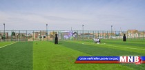 Дундговь аймагт хөлбөмбөгийн зориулалтын талбай байгууллаа