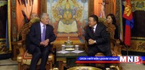 Монгол Улсын Ерөнхийлөгч Ц.Элбэгдорж, ХБНГУ-ын холбооны Ерөнхийлөгч И.Гаук нар ганцаарчилсан уулза..