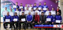 Хөлбөмбөгийн эмэгтэй дасгалжуулагчийн сургалт боллоо