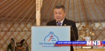 АЕПТ-ийн 9 дүгээр уулзалтад оролцогчдод зориулсан хүндэтгэлийн зоогийн үеэр УИХ-ын дарга З.Энхболд..