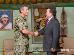 Ерөнхийлөгч Номхон далай дахь АНУ-ын цэргийн командлагч Харри Бинклей Харрисыг хүлээн авч уулзлаа