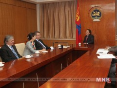 Ерөнхийлөгч Ц.Элбэгдорж “Михай Эмнюскү” олон улсын академийн төлөөлөгчдийг хүлээн авч уулзав