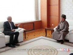 Монгол Улсын Ерөнхийлөгч Германы Элчин сайд Герхард Тийдеманныг хүлээн авч уулзлаа