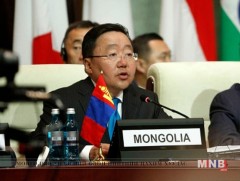 Монгол Улсын Ерөнхийлөгч Ц.Элбэгдорж Ази, Европын дээд түвшний 11 дүгээр уулзалтыг нээж үг хэллээ