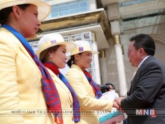 Ерөнхийлөгч Ц.Элбэгдорж: Тамирчид та бүхний эрмэлзэл бол алтан медаль байх ёстой