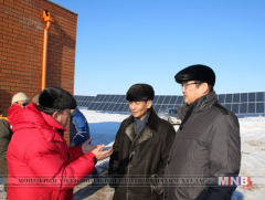 Монголын хамгийн том нарны станц цахилгаан үйлдвэрлэж эхэллээ