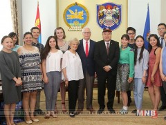 Денвер хотын төлөөлөгчдийг хүлээн авч уулзлаа