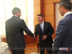 Европын холбооноос Монгол Улсад суугаа Элчин сайдыг хүлээн авч уулзлаа