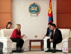 Монгол Улсын Ерөнхийлөгч Х.Баттулга ИБУИНВУ -ын Элчин сайдыг хүлээн авч уулзав 