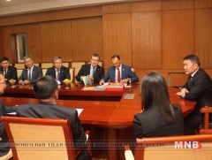 Олон улсын “Азийн хүүхдүүд” спортын наадмын хорооны удирдлагуудыг хүлээн авч уулзав