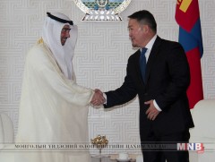 Кувейт Улсаас Монгол Улсад суугаа Элчин сайдыг хүлээн авч уулзав