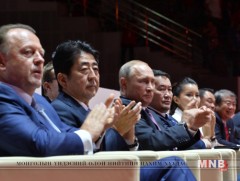 Монгол Улсын Ерөнхийлөгч Х.Баттулга жудо бөхийн медалийн төлөөх барилдааныг үзэж сонирхлоо