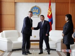 Монгол Улсын Ерөнхийлөгч Х.Баттулга НҮБ-ын Байгаль орчны хөтөлбөрийн гүйцэтгэх захирлыг хүлээн авч..