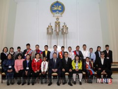 Ерөнхийлөгч Х.Баттулга Монголын Тусгай олимпийн тамирчдын төлөөллийг хүлээн авч уулзлаа