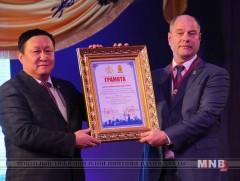 Улан-Үд хотын захирагч А.М.Голков Дархан хотын 