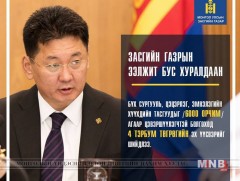 Царцсан орон сууцнуудыг гэр хорооллын иргэдэд хүргэх гарцыг судлаж танилцуулахыг БХБ-н сайдад үүрэ..