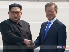 Өмнөд Солонгосын Ерөнхийлөгч Солонгос хоорондын шинэ эдийн засгийн төлөвлөгөөг Ким Жон Унд өгчээ