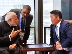 Монгол Улсын Ерөнхийлөгч Х.Баттулгад БНЭУ-ын Ерөнхий сайд Н.Моди бараалхлаа