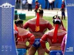 Хүчит бөхийн барилдааны наймын даваа эхэллээ