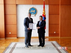 ОХУ-ын иргэн А.В.Коваленког Алтан гадас одонгоор шагнав