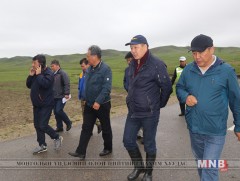 Зам, тээврийн хөгжлийн дэд сайд орон нутагт ажиллав 