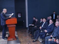 Ерөнхийлөгч Х.Баттулга агаарын цэргийн командлалд ажиллаж байсан ахмад дайчдын төлөөллийг хүлээн а..