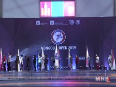 “Mongolia open” Чөлөөт бөхийн Олон Улсын тэмцээний нээлтийн ажиллагаа