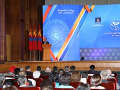 Ерөнхийлөгч Х.Баттулга “Монголын геологи-80” хуралд оролцож, үг хэллээ