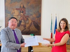 Монгол, Италийн дипломат харилцааны 50 жилийн ой тохиолоо