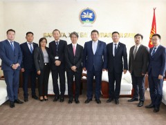 Сайд Б.Мөнхбаатар Япон улсаас Монгол Улсад суугаа онц бөгөөд бүрэн эрхт элчин сайдыг хүлээн авч уу..