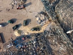 Бейрутын боомтын хөрсний шинжилгээгээр пуужингийн халдлагад өртөөгүй нь батлагджээ